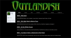 Desktop Screenshot of outlandishpodcast.com